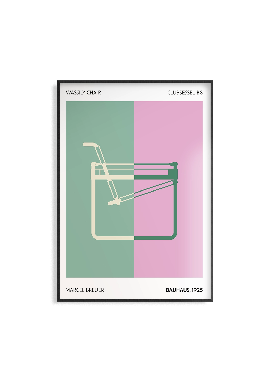 Bauhaus Clubsessel | Fine Art Print