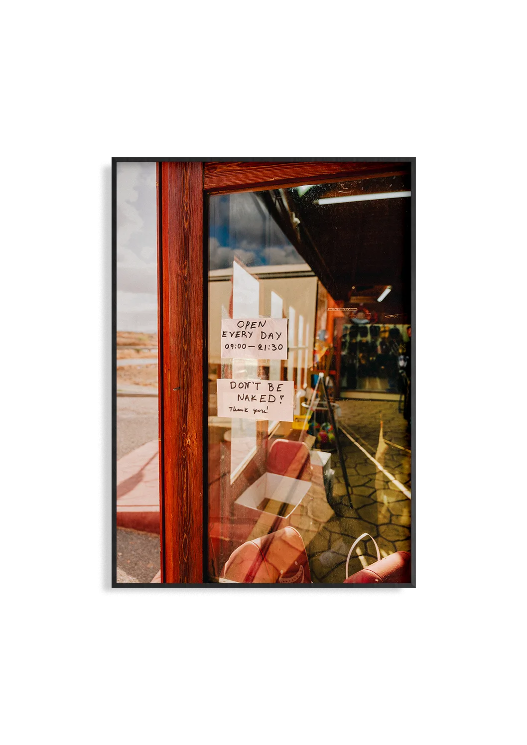 Don't be naked | Fine Art Print
