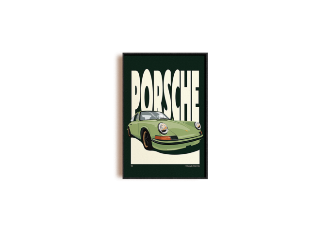 Porsche 911 F - Retro