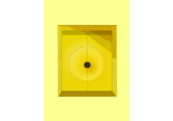 puerta de españa - 21x29,7cm