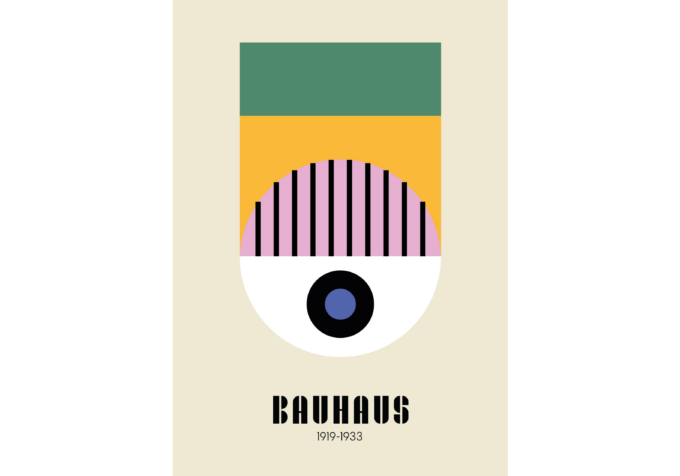 Bauhaus Auge - 50x70cm