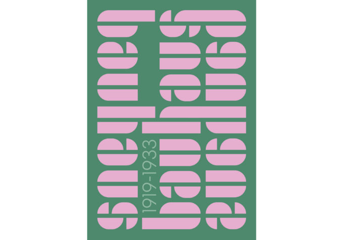 Bauhaus Font - 70x100cm
